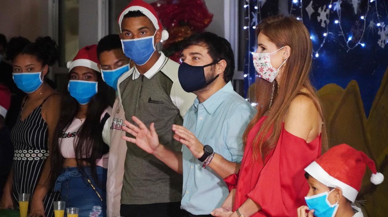 El Alcalde de Barranquilla, Jaime Pumarejo.