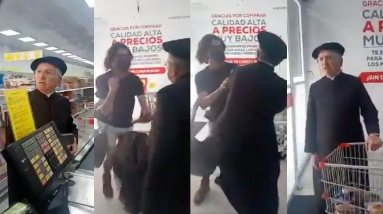 Imágenes del suceso.