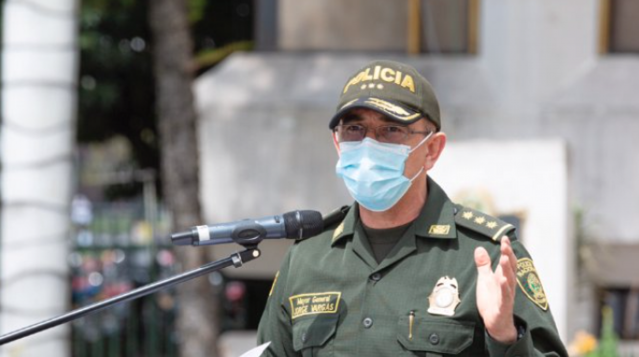 El director de la Policía, general Jorge Vargas.