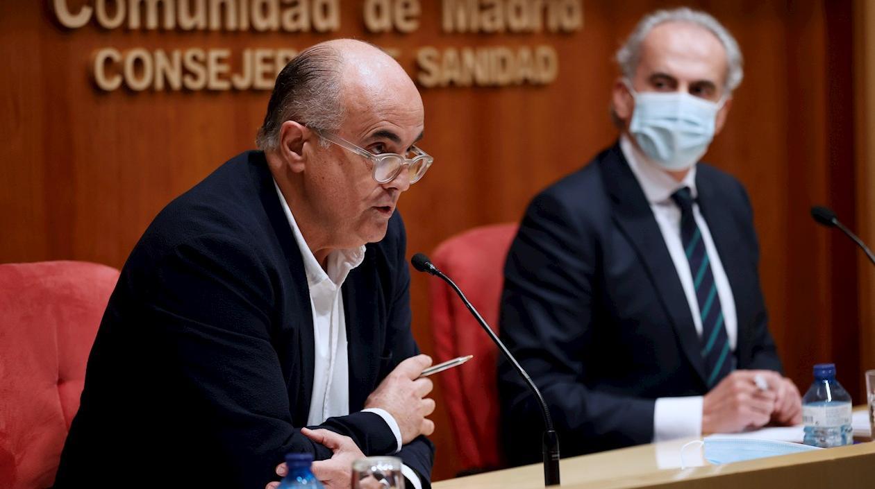 El viceconsejero de Salud Pública, Antonio Zapatero.