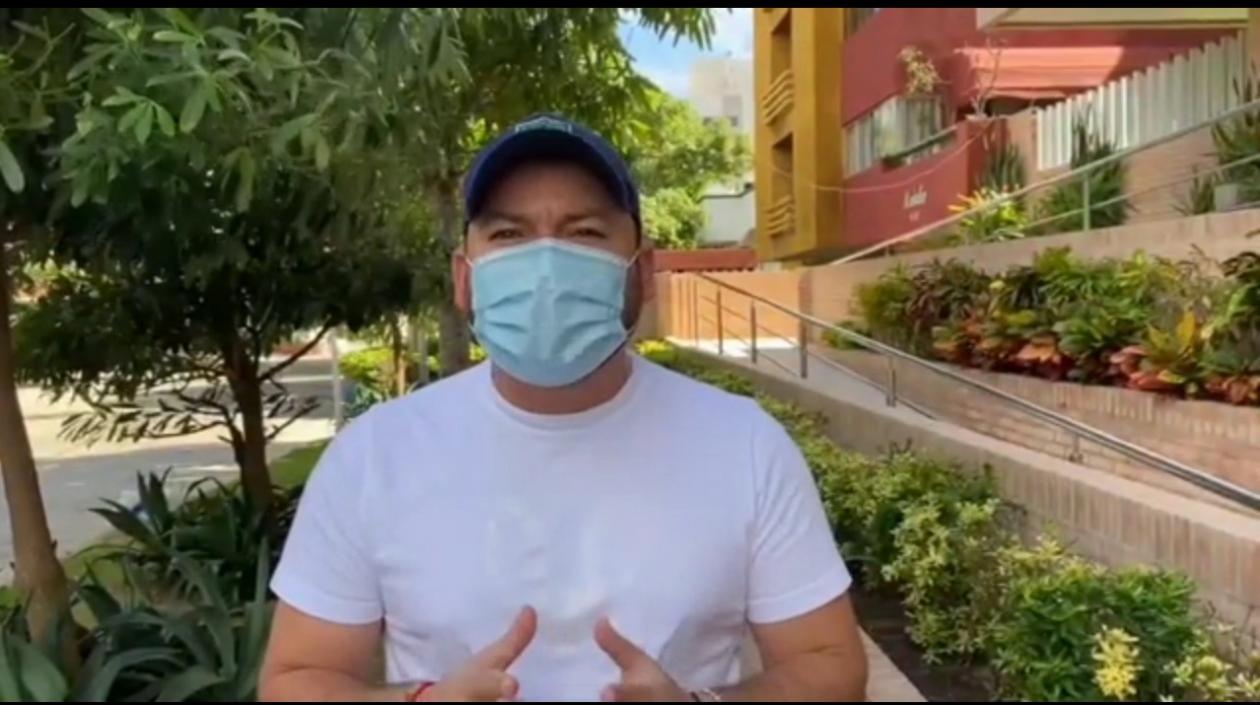 Jefe de la Oficina de Seguridad y Convivencia, Nelson Patrón.