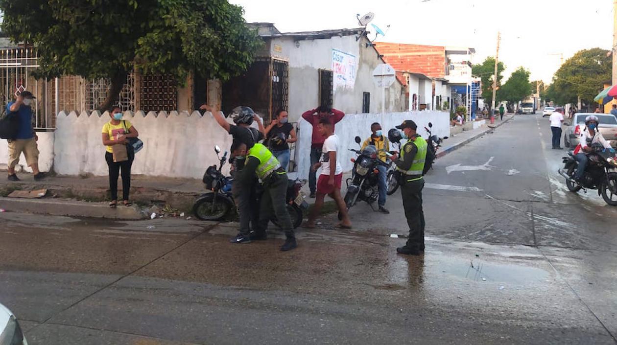 Operativos de requisa y control para hacer cumplir las medidas adoptadas.