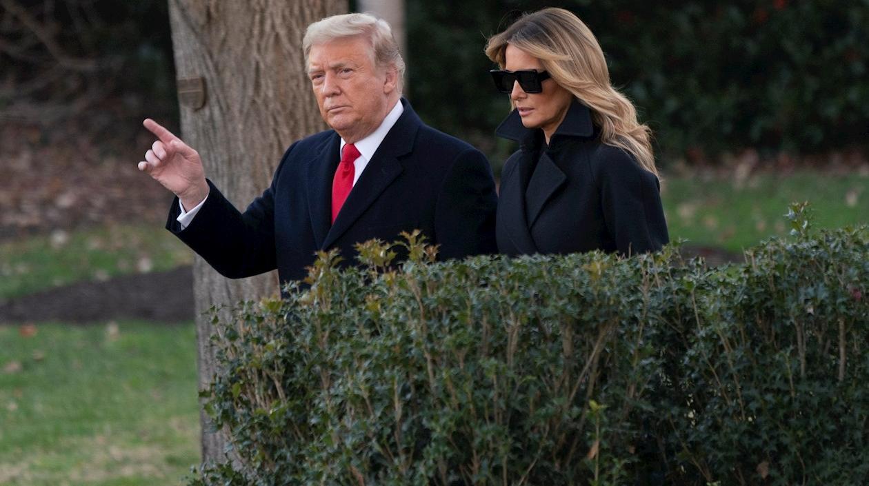 El presidente estadounidense saliente, Donald Trump.