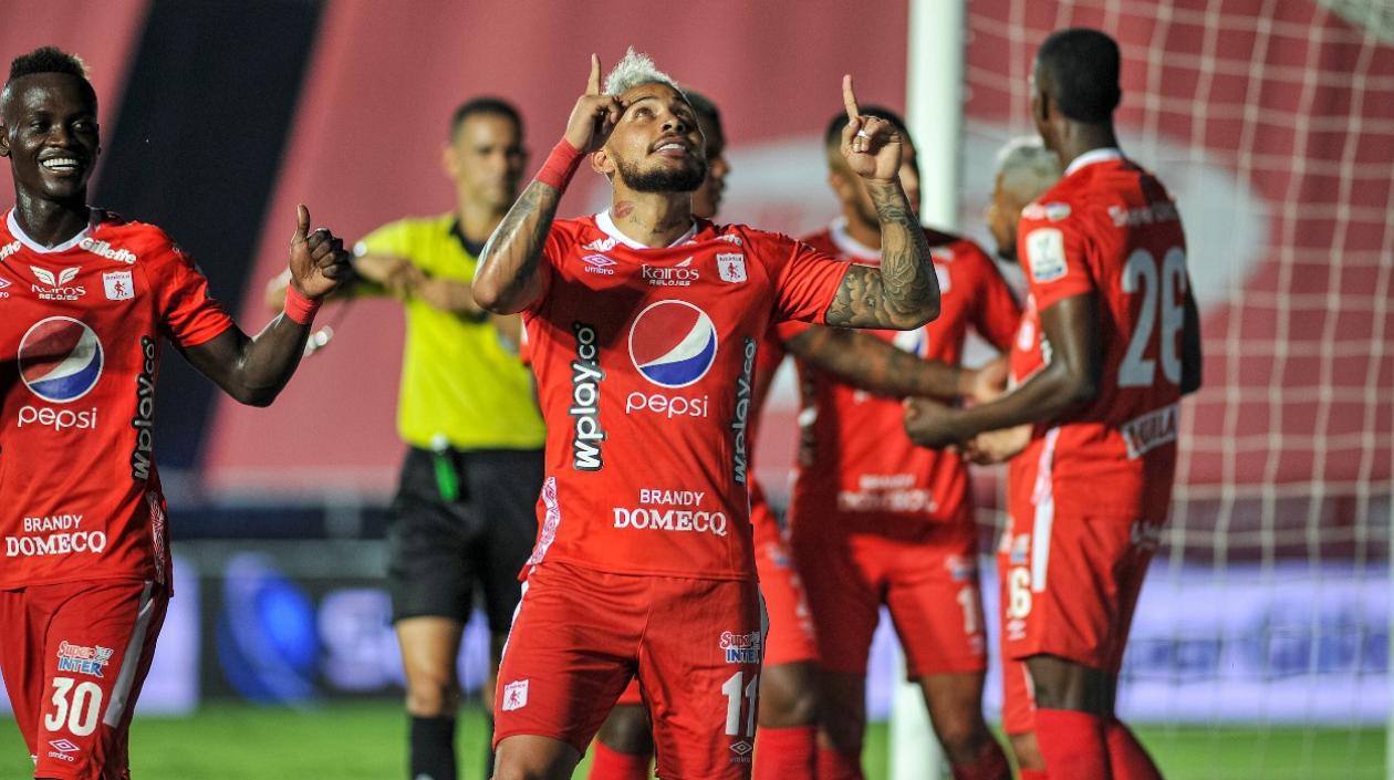 Duván Vergara, estrella del América. 