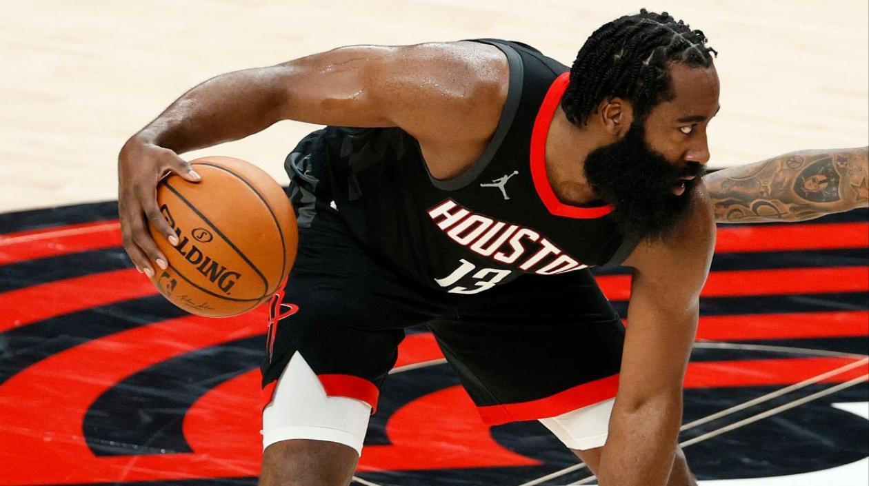 James Harden, jugador de los Rockets. 
