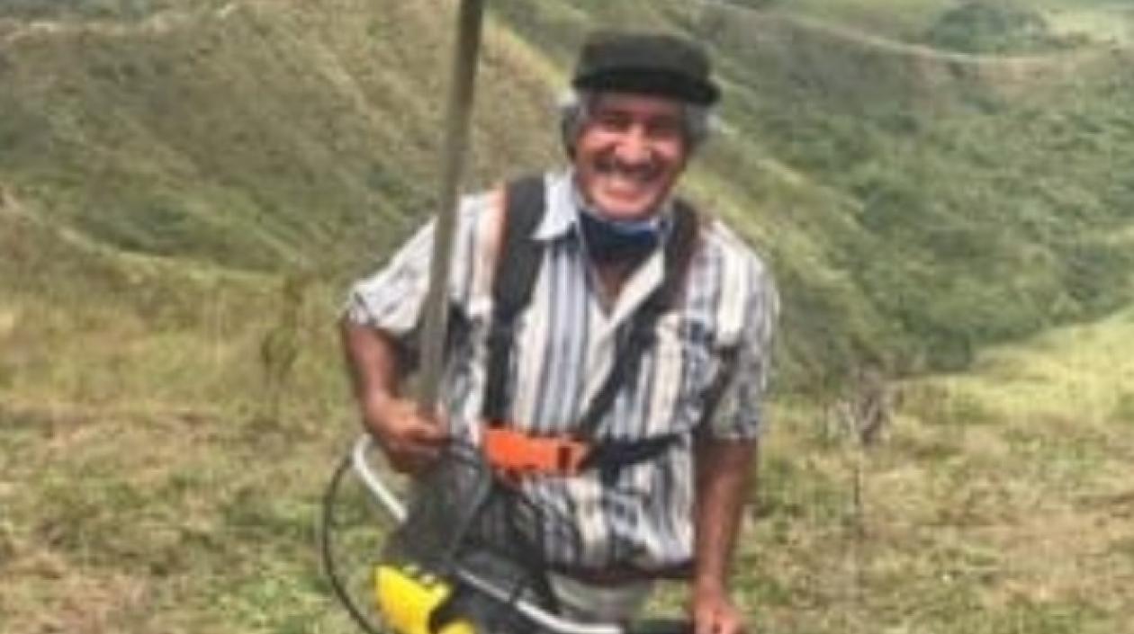 El exguerrillero Manuel Alonso.