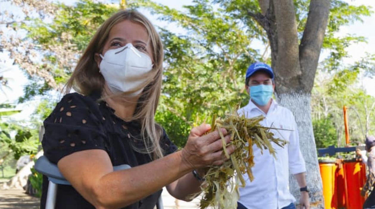 La Gobernadora del Atlántico, Elsa Noguera.