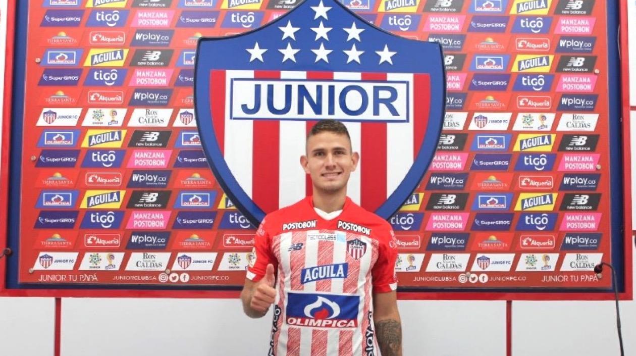 Juan David Rodríguez, nuevo jugador del Junior.