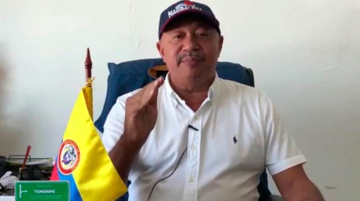 Freddy Rafael Ramos, alcalde del municipio de Tenerife.