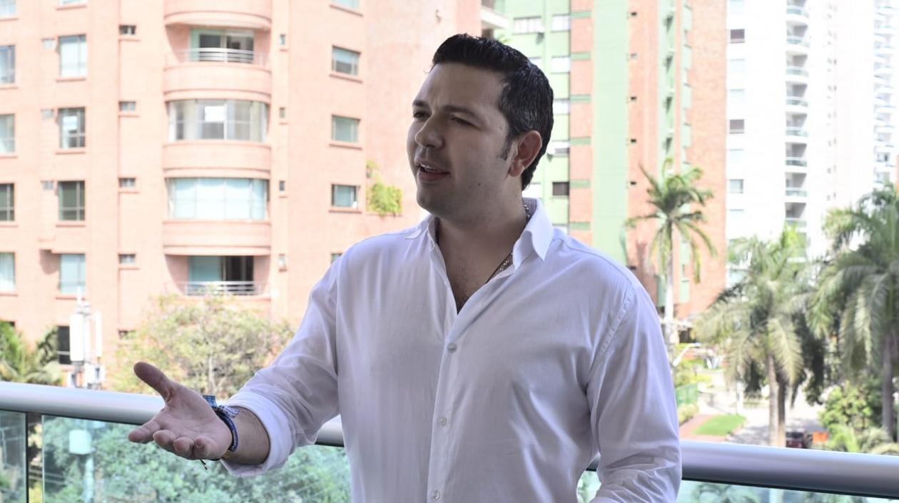 El presidente del Concejo, Juan Camilo Fuentes Pumarejo