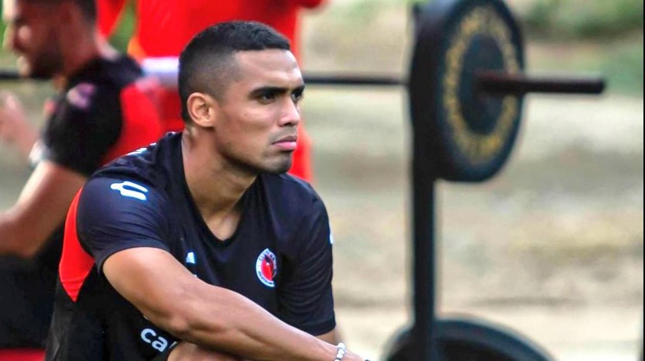 Mauro Manotas, delantero de Sabanalarga. 