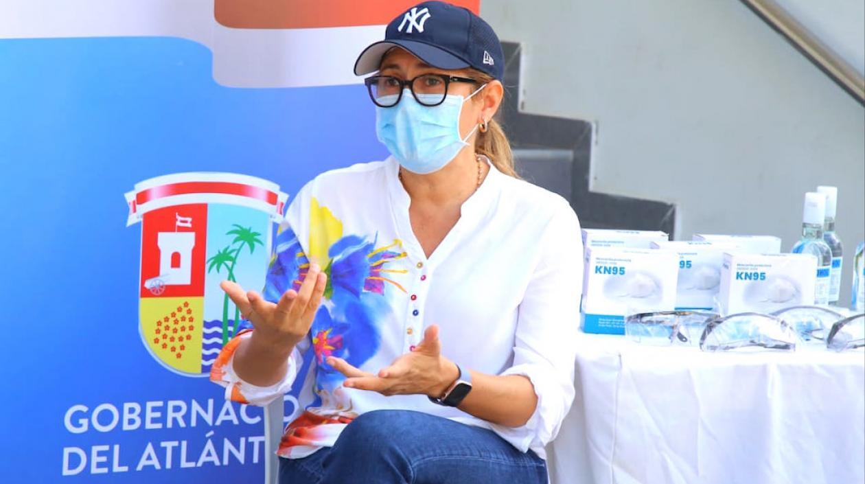 Alma Solano, Secretaria de Salud del Atlántico.