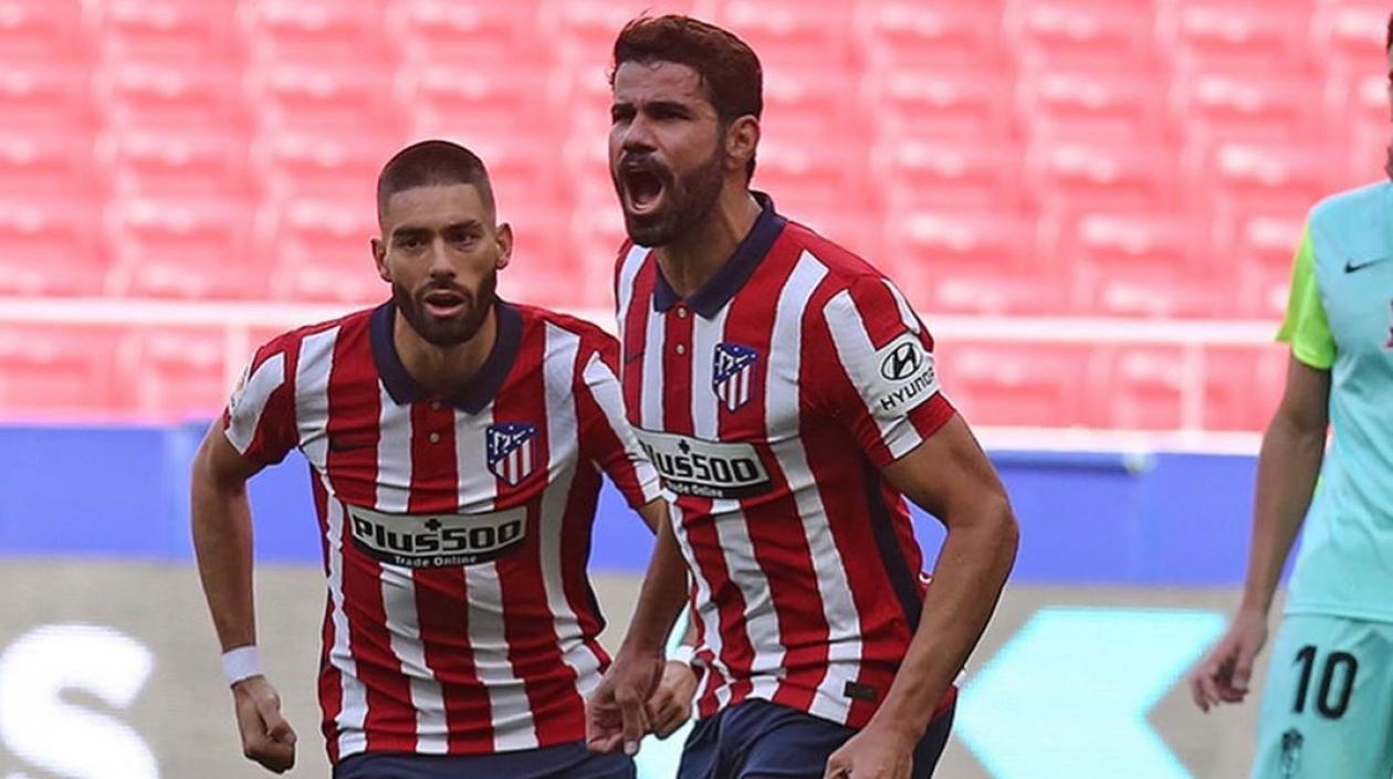 Diego Costa, ex delantero del Atlético. 