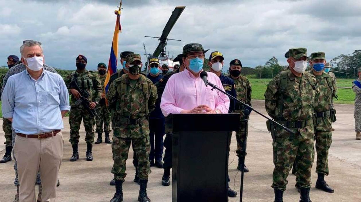 MinDefensa de visita a Tumaco