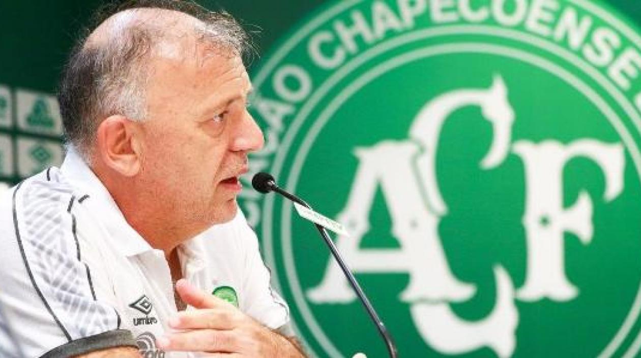 Paulo Magro, presidente del Chapecoense.
