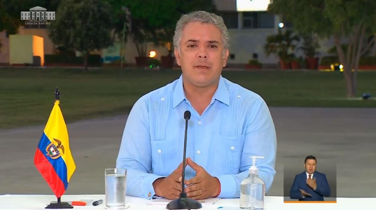 Presidente Iván Duque.