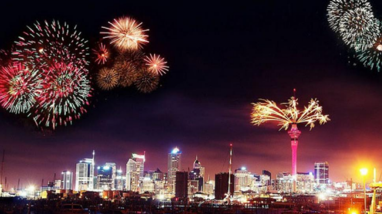 Año Nuevo 2021 en el Pacífico.