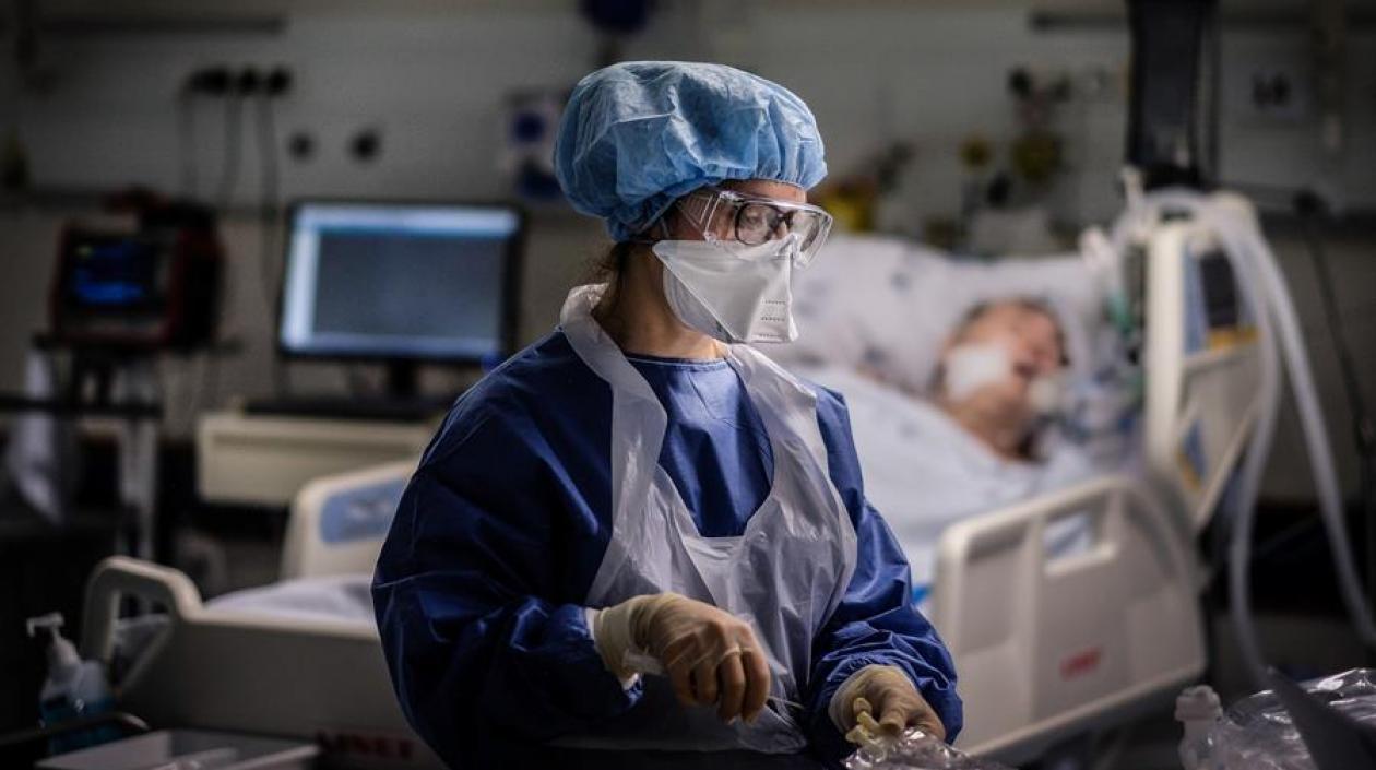 Una UCI de Covid-19.