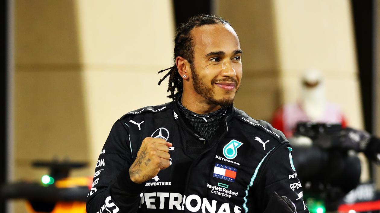Lewis Hamilton, piloto británico. 