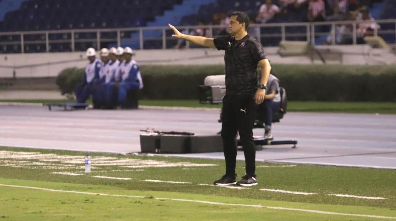 Aldo Bobadilla, DT del Deportivo Independiente Medellín.