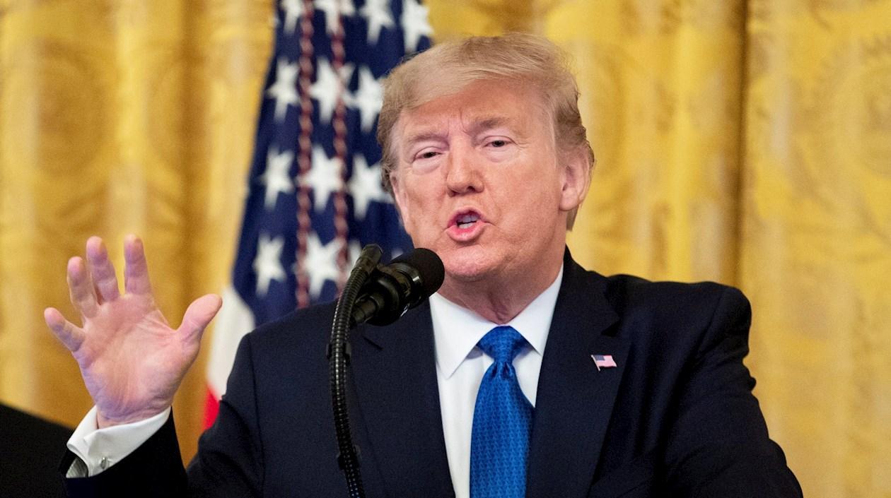 Donald Trump, presidente de los Estados Unidos.