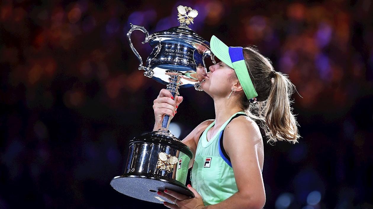 La joven estadounidense Sofia Kenin.