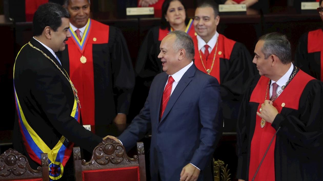 Nicolás Maduro y Diosdado Cabello.