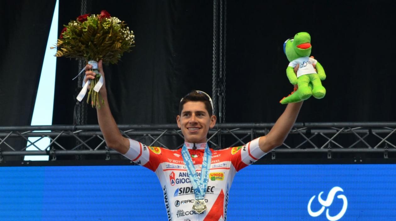 Miguel Florez, ciclista colombiano. 