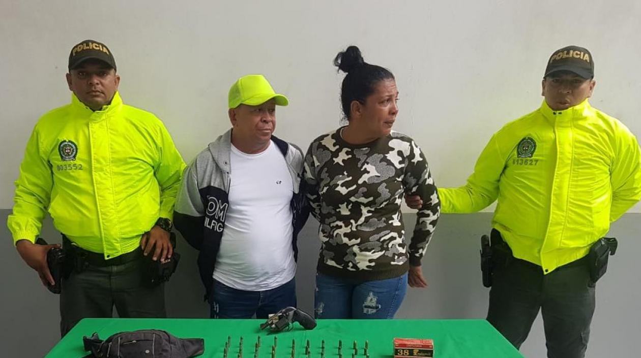 José Martínez Castro, alias “Crispin”, y  su compañera sentimental conocida como 'Shirley'.