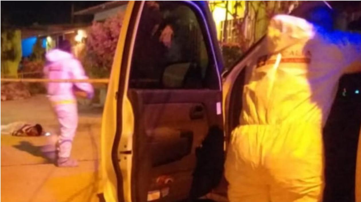 Las víctimas fallecieron en el lugar de los hechos en el barrio Los Ángeles.