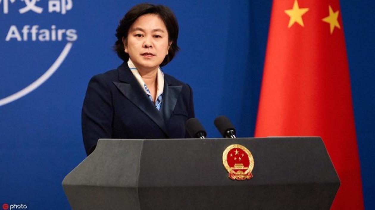 La Ministra de Asuntos Exteriores, Hua Chunying.