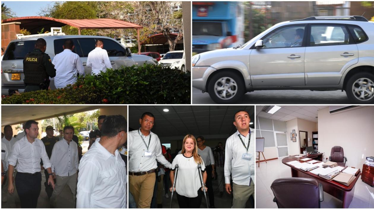 El Contralor entró por una puerta, pero ya el Gerente del Cari había salido.