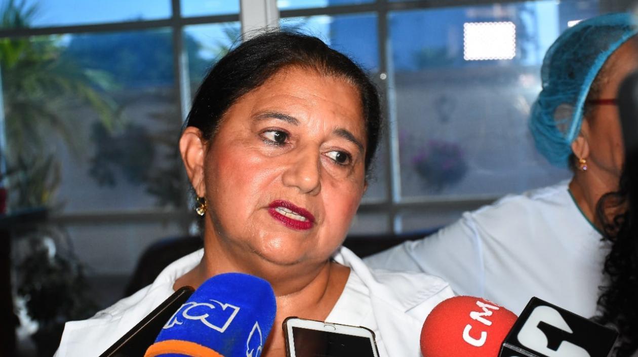 Emilce Crespo, enfermera del Hospital Cari