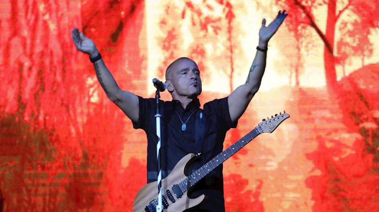 Eros Ramazzotti en Bogotá.