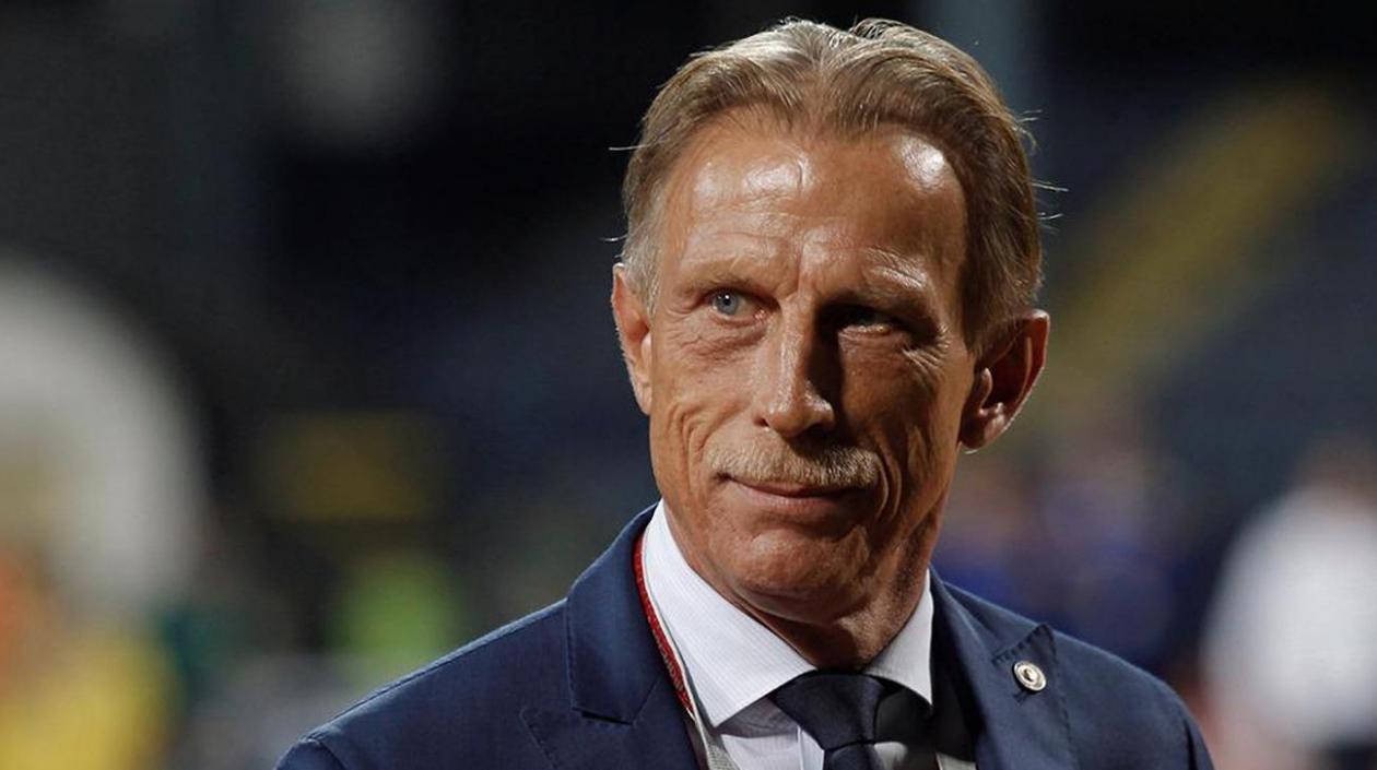 Christoph Daum, técnico alemán. 