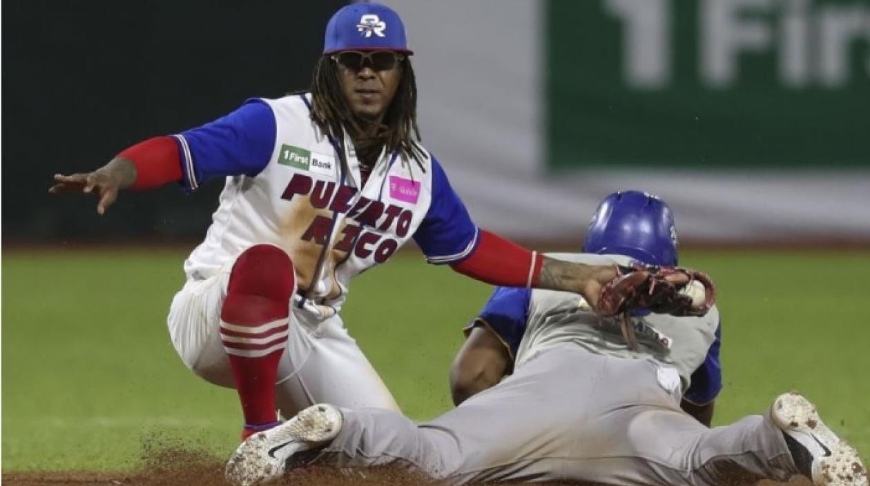 Una imagen del partido.