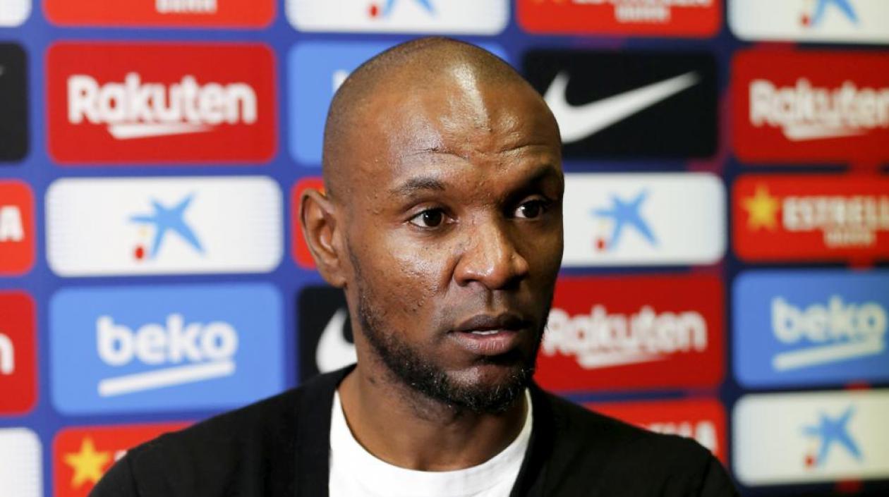 El director deportivo del Barcelona, Eric Abidal.