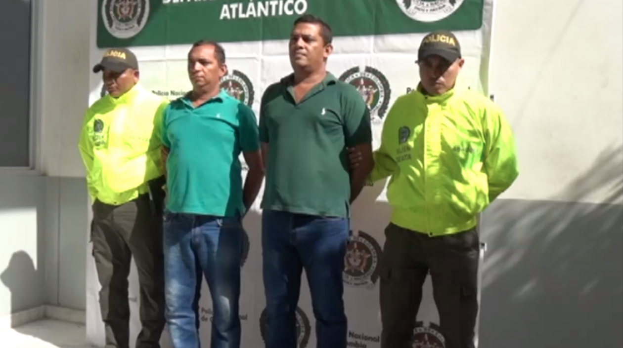 Los hermanos Marcial y Yahir Morales Charris.