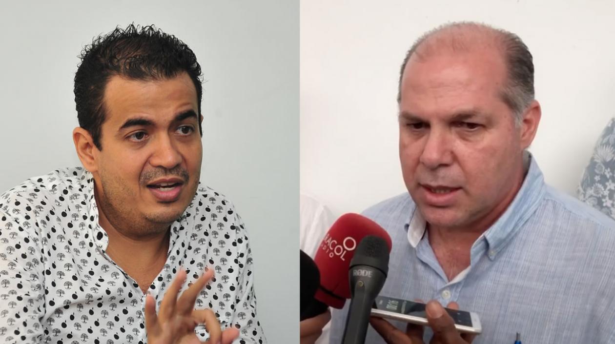 Juan Manuel Buelvas y Hernando De la Espriella.