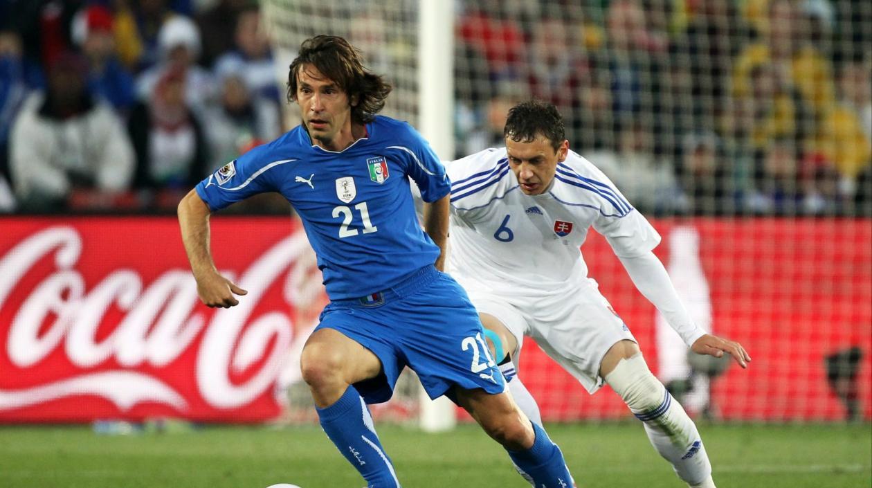 El italiano Andrea Pirlo.