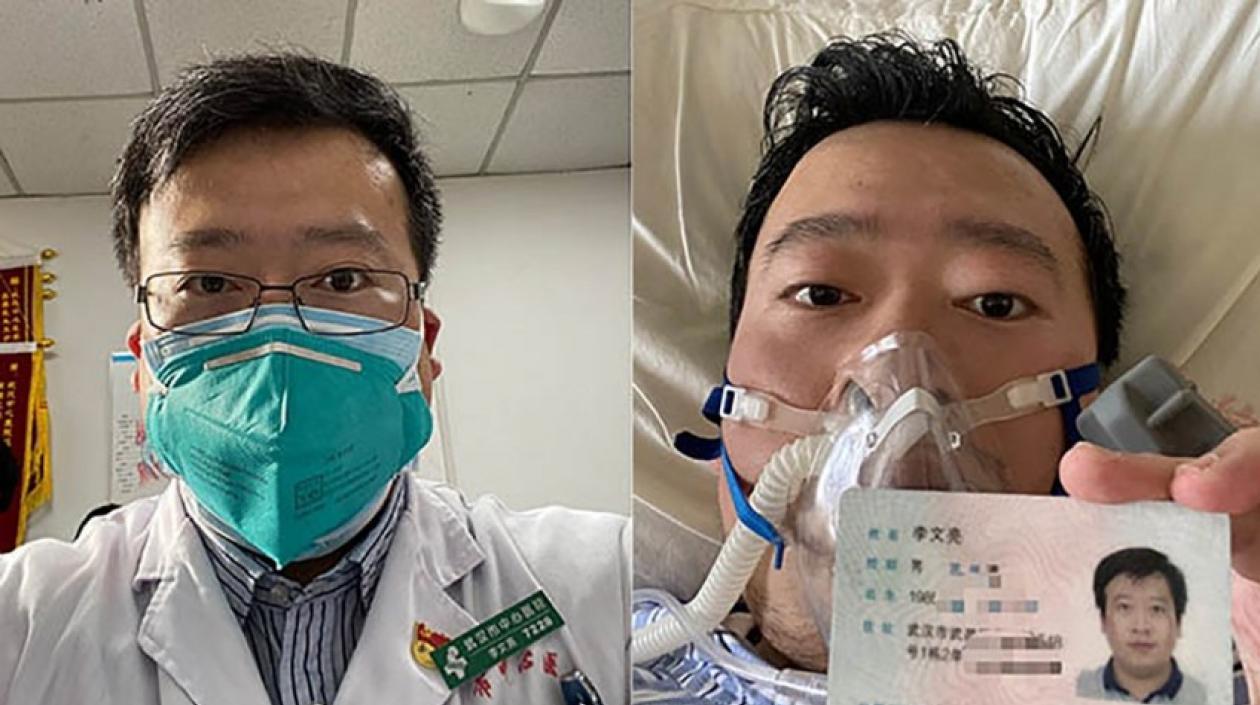 El médico chino Li Wenliang falleció este jueves.