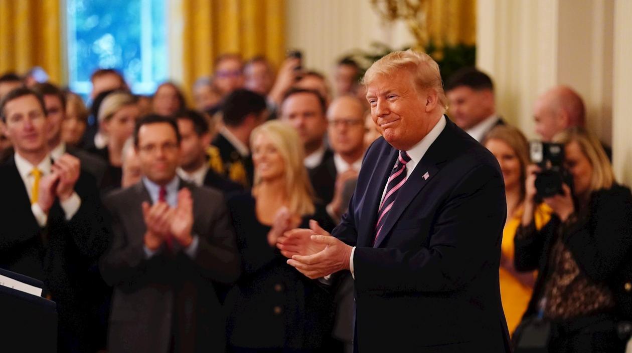 Donald Trump, presidente de Estados Unidos.