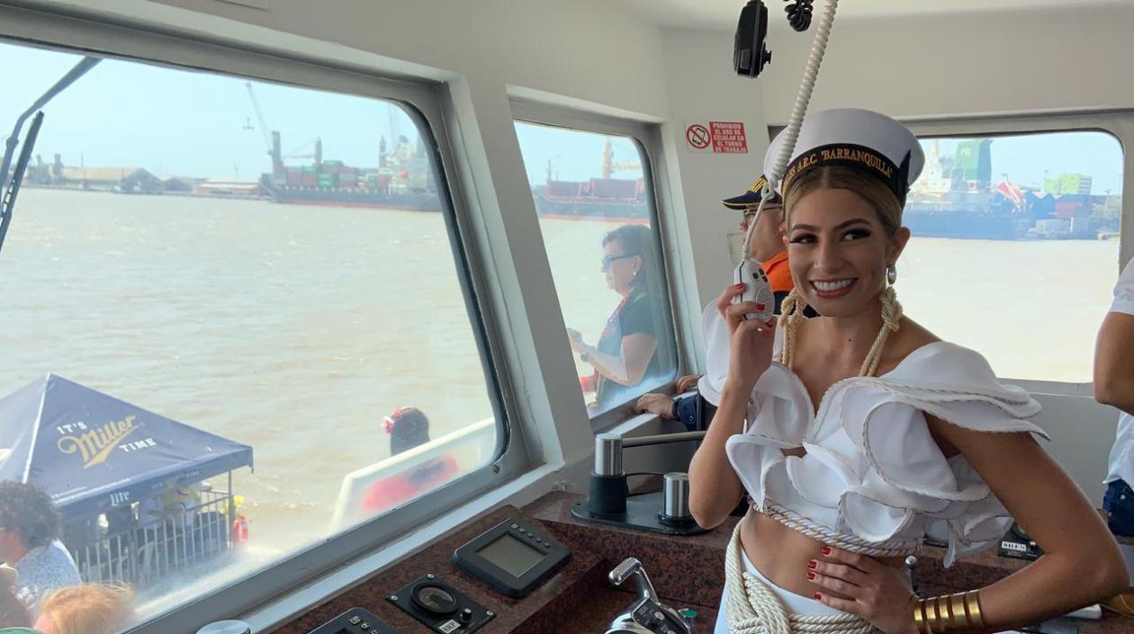 La Reina del Carnaval de Barranquilla, Isabella Chams Vega.