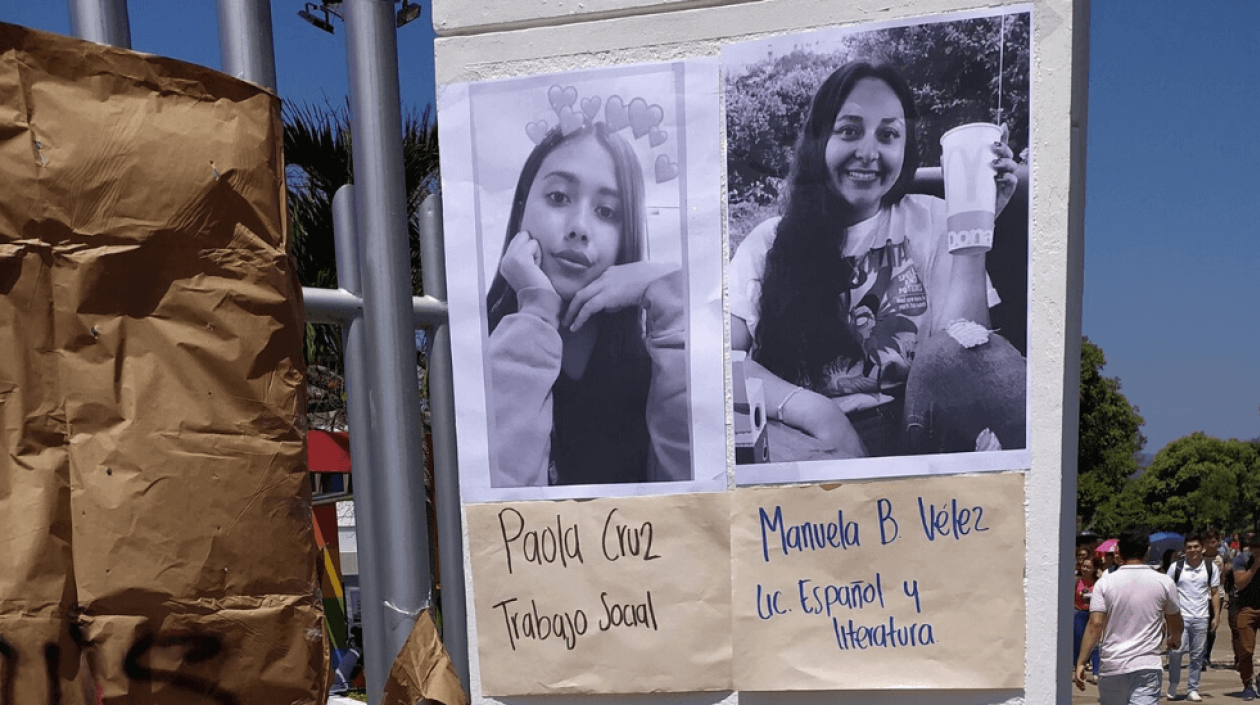 Las jóvenes asesinadas.