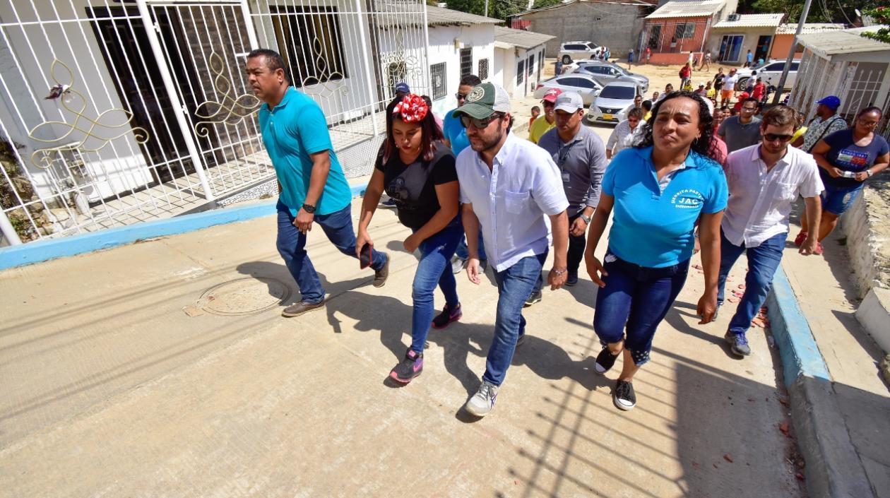 El Alcalde de Barranquilla, Jaime Pumarejo.