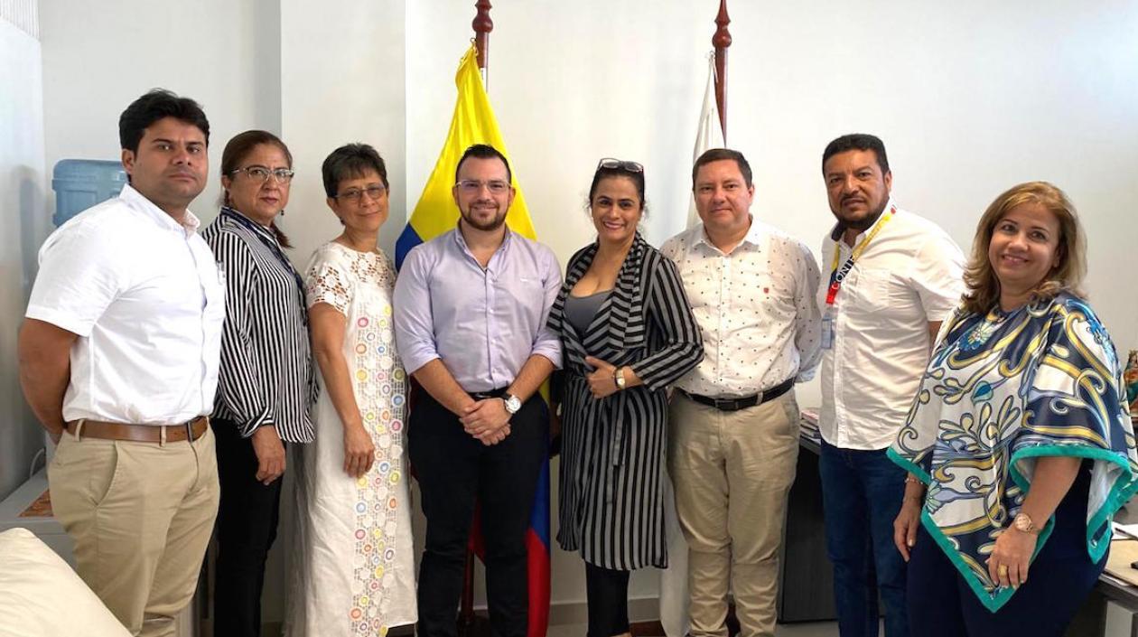 Integrantes de la comisión.