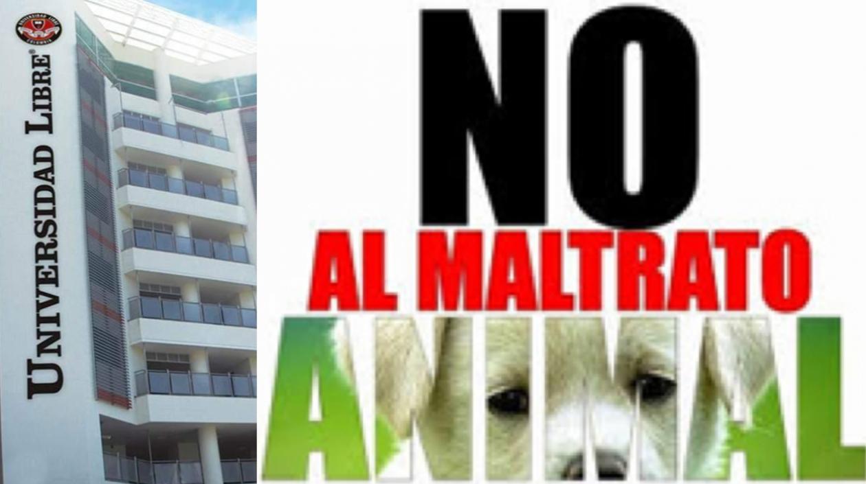 Universidad Libre de Barranquilla e imagen del evento.