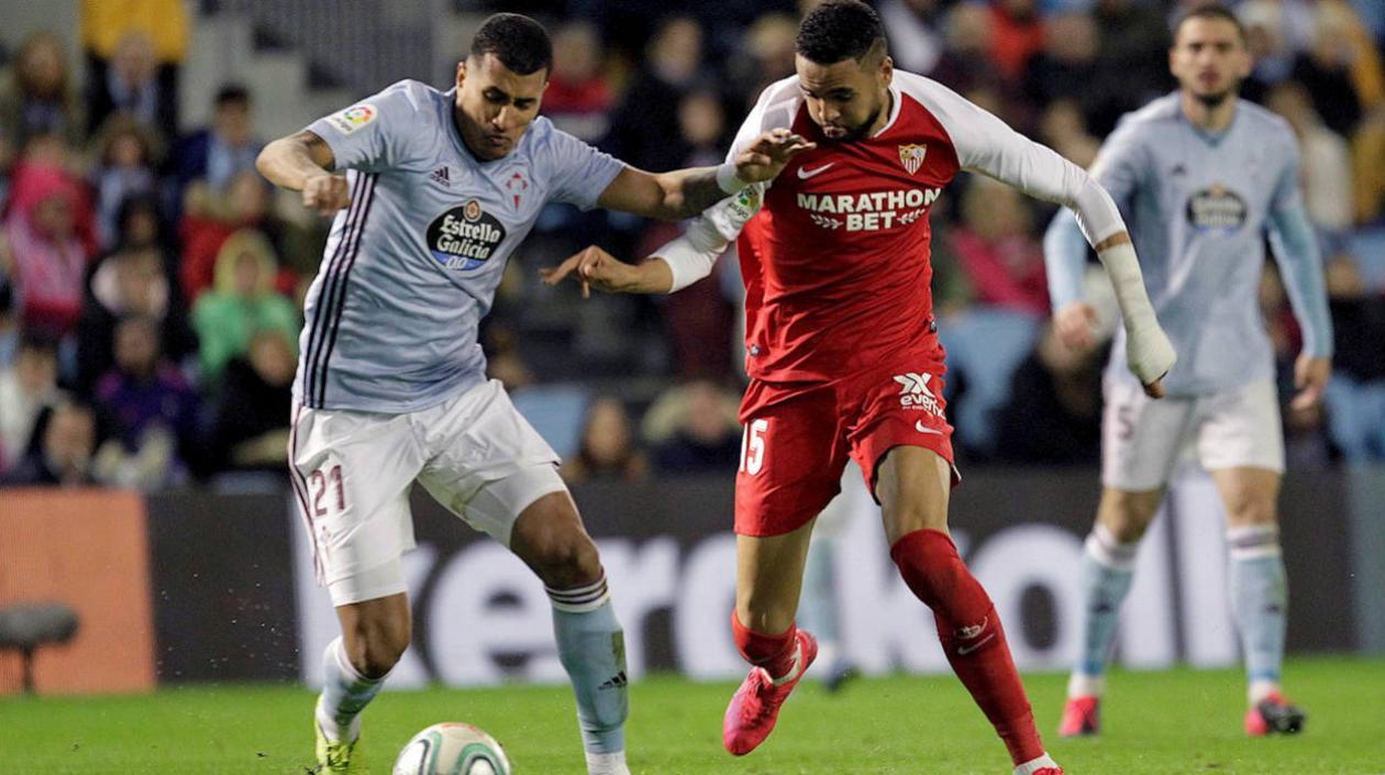 Jeison Murillo, defensa colombiano del Celta de Vigo. 