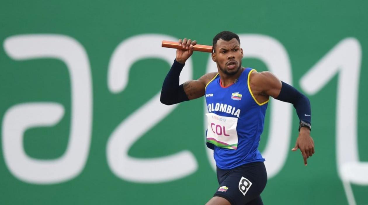 Anthony Zambrano, atleta de la Liga del Atlántico. 