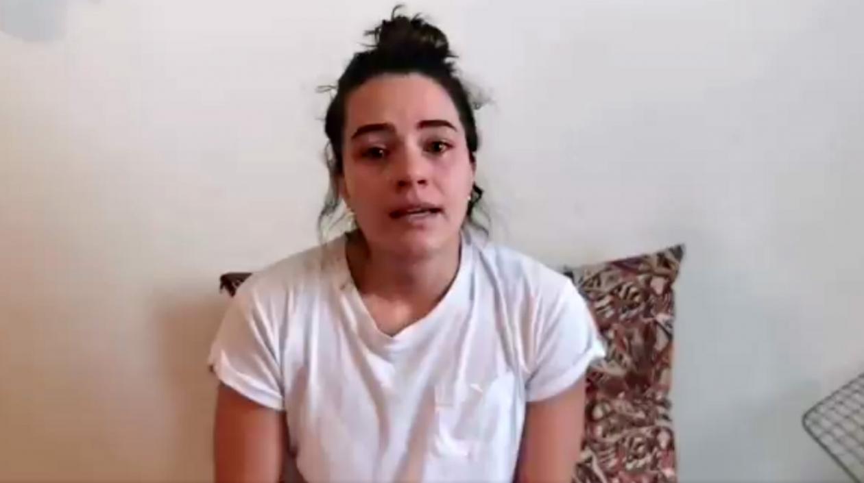 Sofía Gómez Uribe, apneista colombiana. 